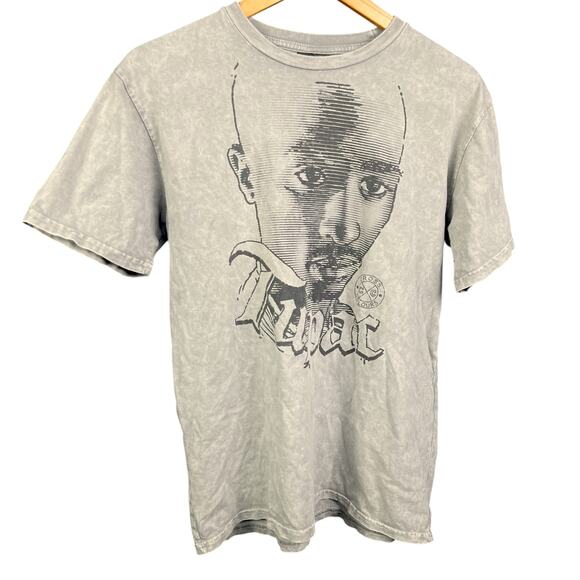 Cross Colours | Shirts | Mens Cross Colours Tupac Shakur Stencil Tshirt ...